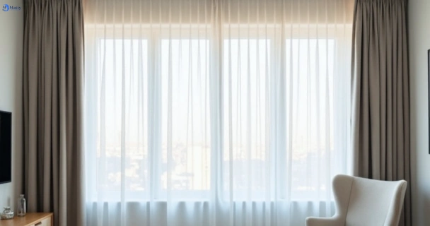 Restored vibrant drapes in cannon-hill QLD after Fresho Curtain Cleaning